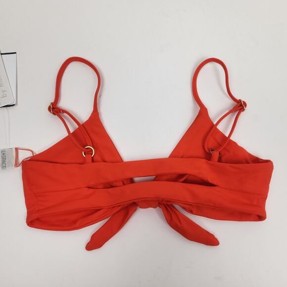 L*Space Flashback Bikini Top in Poppy Orange Size Small NWT - Picture 2 of 4